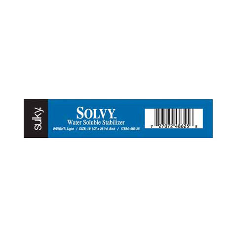 SOLVY Water Soluble Stabilizer - 19.5" wide (1/2 yard)