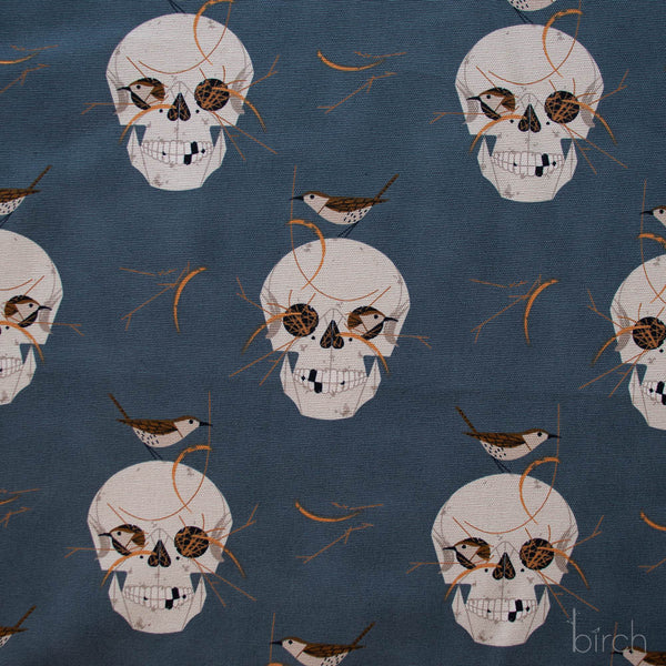 Organic Canvas COTTON - 48/50" CANVAS - Charley Harper Iconic - Wrented - Birch Organic Fabrics (1/2 yard)