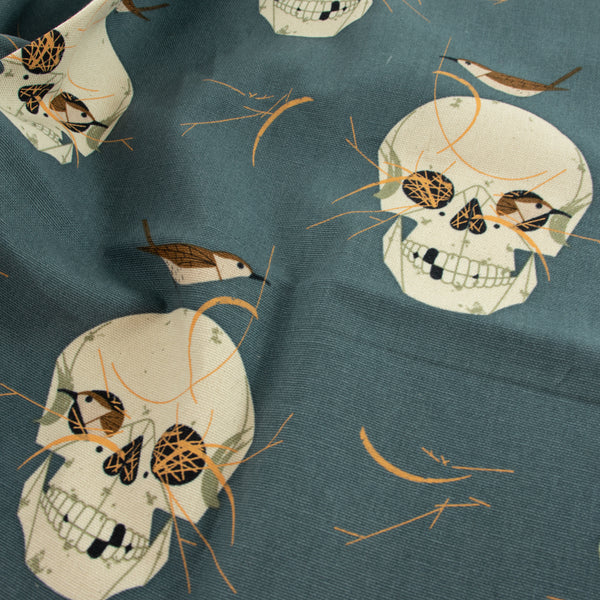 Organic Canvas COTTON - 48/50" CANVAS - Charley Harper Iconic - Wrented - Birch Organic Fabrics (1/2 yard)