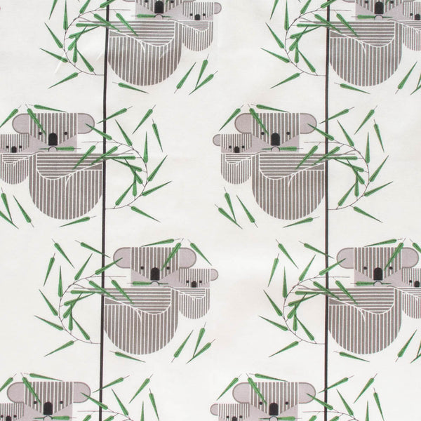 ORGANIC COTTON - Charley Harper Nurture Vol 2 - Koala Koala Poplin
