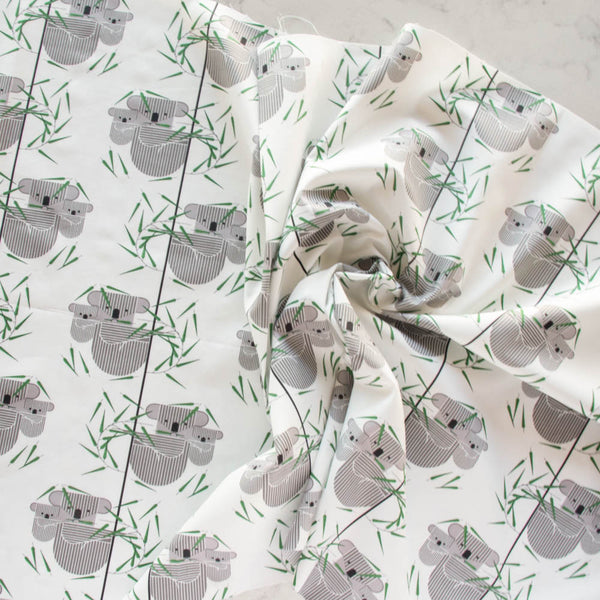 ORGANIC COTTON - Charley Harper Nurture Vol 2 - Koala Koala Poplin