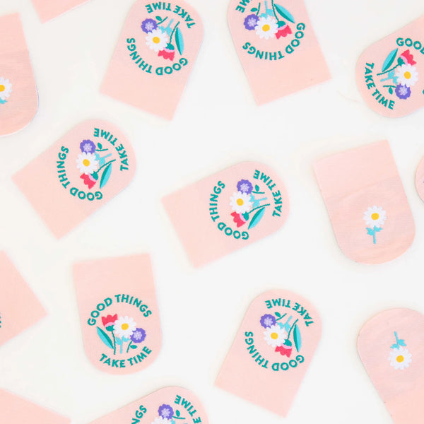 Sarah Hearts Labels - Good Things Take Time