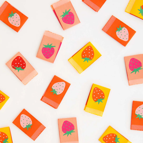 Sarah Hearts Labels - Strawberry Multipack