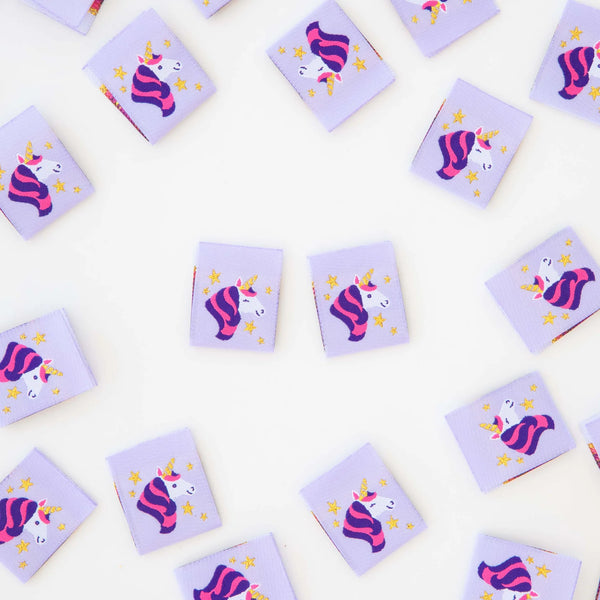 Sarah Hearts Labels - Unicorn