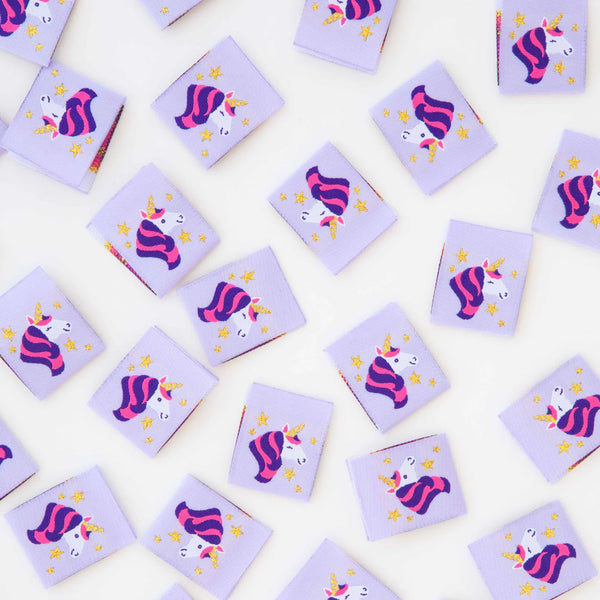 Sarah Hearts Labels - Unicorn