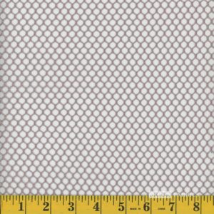 ***60" WIDE MESH - GREY - (1/2 yard)