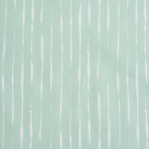 ORGANIC COTTON - quilting/poplins - Stroke Mint - Jenny Ronen Basics - Birch Organic Fabric