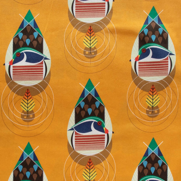 ORGANIC COTTON - Charley Harper Harvest Vol. 1 - Best Dressed poplin - Birch Organic Fabric