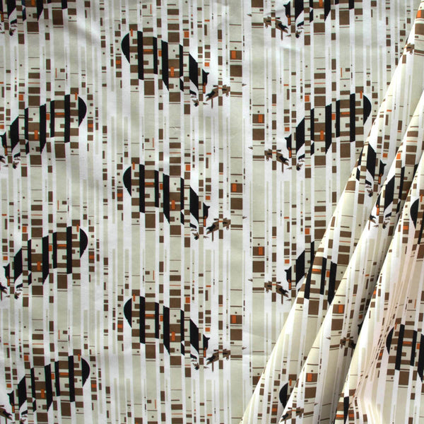 ORGANIC COTTON - Charley Harper Holiday Best Vol 2 - Bear In Birches - Birch Organic Fabric