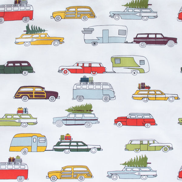 ORGANIC COTTON - Camp Holiday River Rally Poplin - Birch Organic Fabric