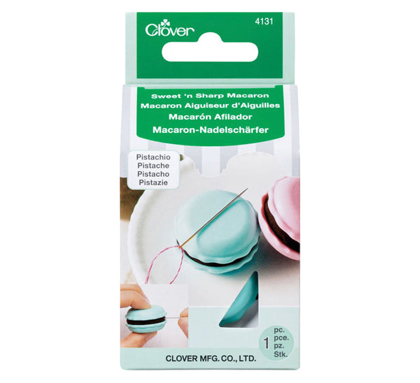 Clover Pistachio Sweet and Sharp Macaron