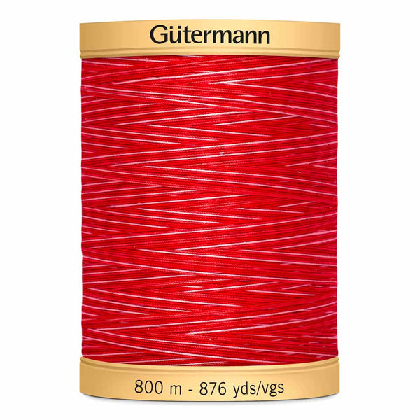 GÜTERMANN - Variegated Cotton 50wt Thread 800m (876yards)