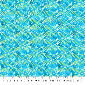 COTTON - Northcott - Winter Sports - Turquoise Texture
