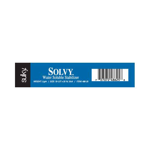 SOLVY Water Soluble Stabilizer - 19.5" wide (1/2 yard)