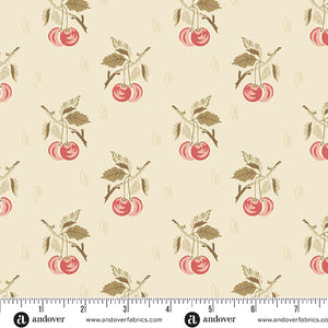 COTTON - Andover - Lighthouse Cerise - Sunkissed Sands
