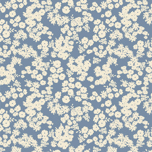 COTTON - Art Gallery Fabrics - A Year in Petals - Smoky Blossoms Cloud