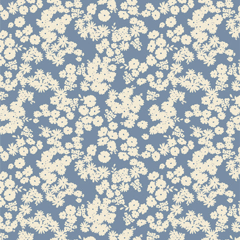 COTTON - Art Gallery Fabrics - A Year in Petals - Smoky Blossoms Cloud