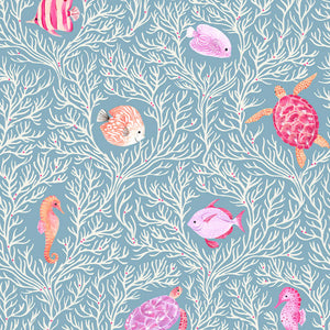 COTTON - Dashwood Studios - Coral Coast - Coral friends