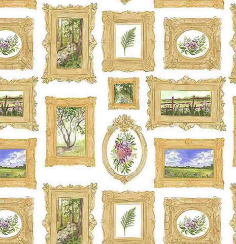 COTTON - Dear Stella - Storybook Framed Paintings - White