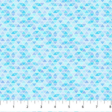 Flannel  - 100% Cotton - Northcott - Feelin' Frosty - Blue Icy (1/2 yard)