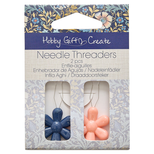 HOBBY GIFT Needle Threaders 2pcs - 45mm x 25mm (1 ¾” x 1”)