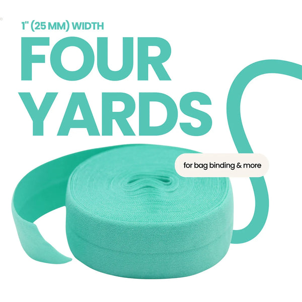 FOE - Fold Over Elastic - 4 yds per package - MERMAID