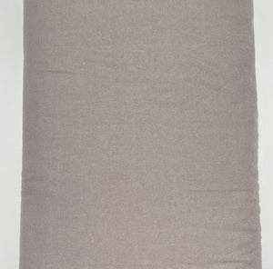 Flannel Solids - 100% Cotton - IRON - (1/2 yard)