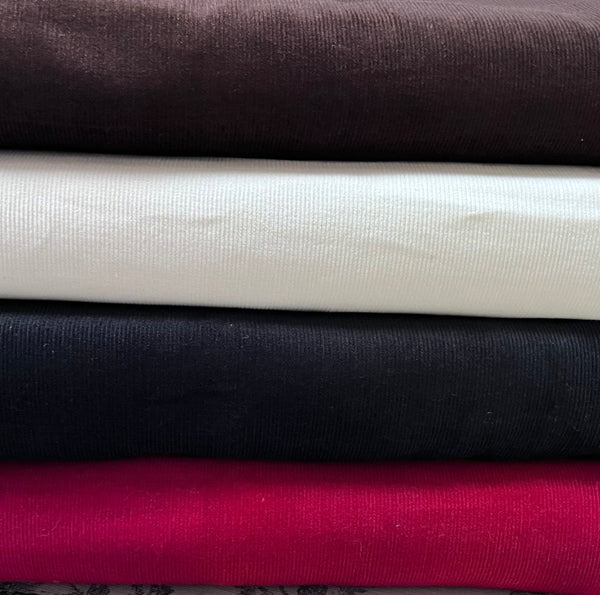Corduroy - 100% Cotton - 21 Wale - Red