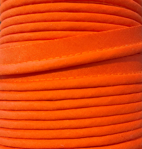 4mm PIPING Poly Cotton 65/35 ORANGE (1/2 yard)