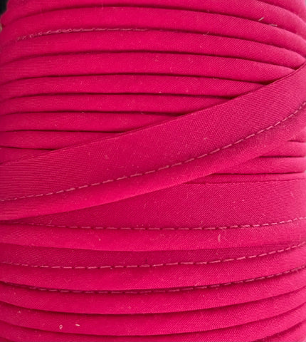 4mm PIPING Poly Cotton 65/35 STRAWBERRY (1/2 yard)