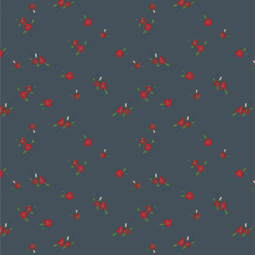 COTTON - Art Gallery Fabrics - Maven - Bloemenzee Poppy