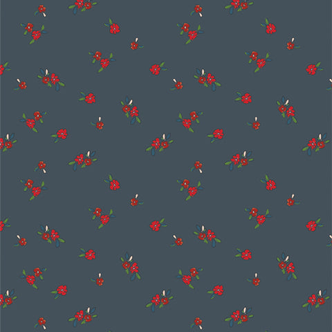 COTTON - Art Gallery Fabrics - Maven - Bloemenzee Poppy