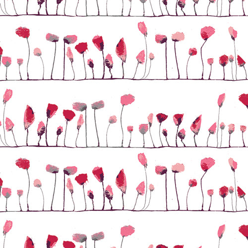 COTTON - Art Gallery Fabrics - Wonderland - Petal Flamingoes Love