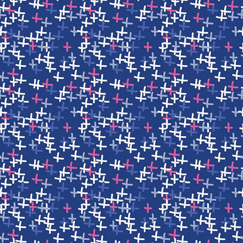 COTTON - Art Gallery Fabrics - Across Sparks Blue