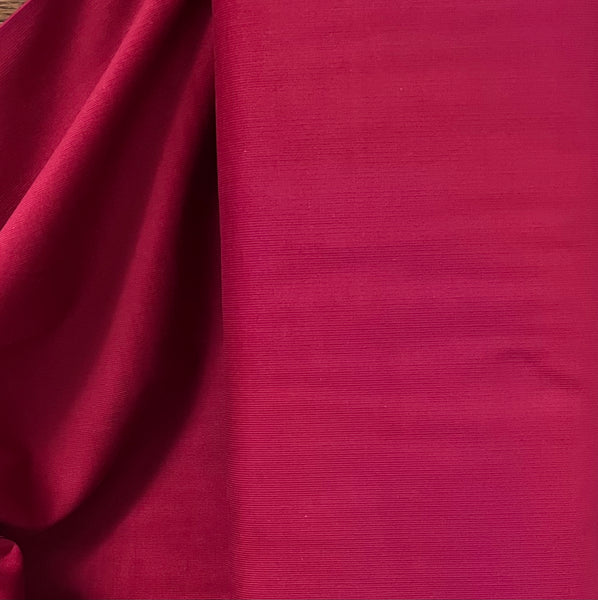 Corduroy - 100% Cotton - 21 Wale - Red