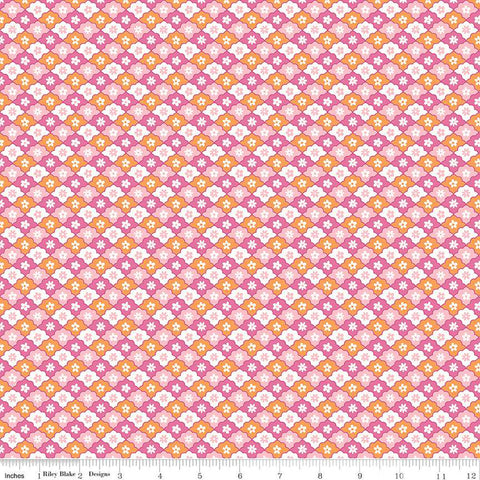 COTTON - Liberty Fabrics - The Artist's Home Collection Painted Sunset Meadow Daisy B