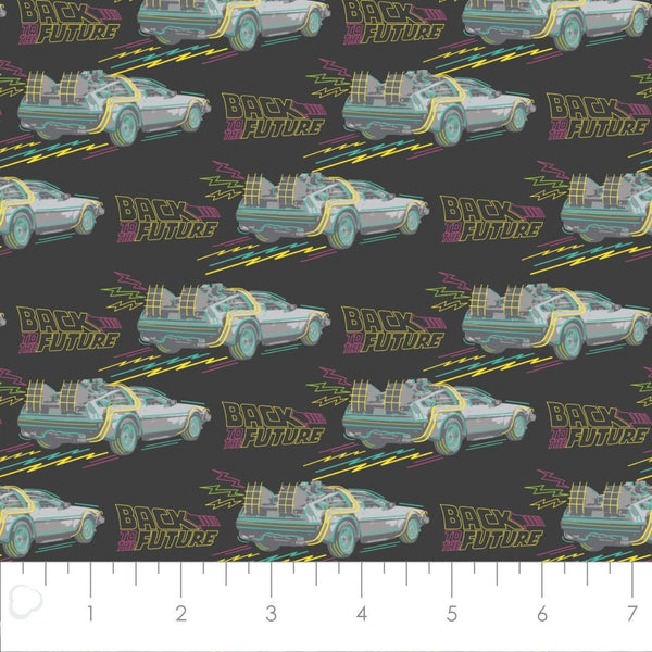 LICENSED COTTON - Back To The Future - No Roads Grey
