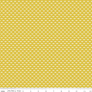 COTTON - Riley Blake Fabrics - Tea With Bea - Bumble Mustard
