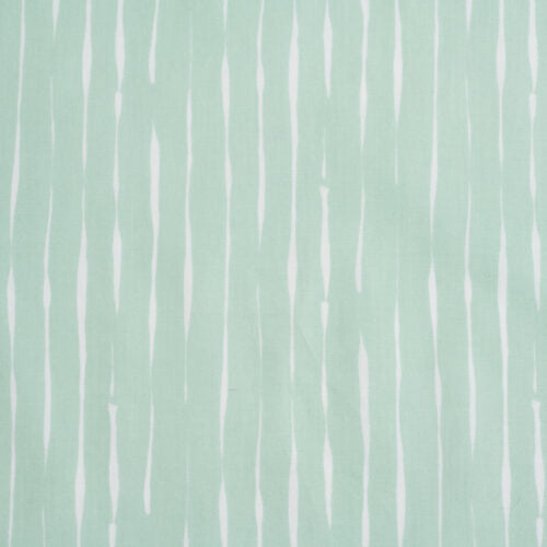 ORGANIC COTTON - quilting/poplins - Stroke Mint - Jenny Ronen Basics - Birch Organic Fabric