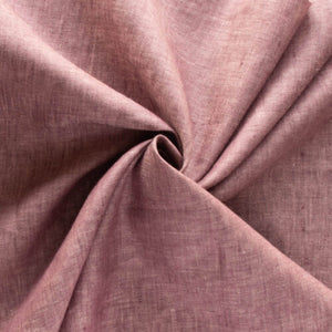 Birch Fabrics - Sour Grapes Yarn Dyed 100% Linen - OEKO-Tex - 56" wide (1/2 yard)