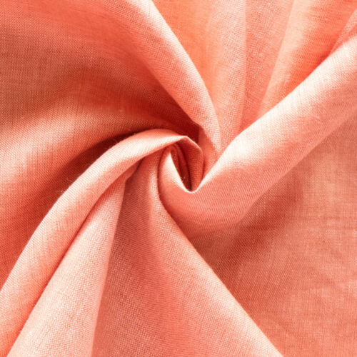 Birch Fabrics - Strawberry Shortcake Yarn Dyed 100% Linen - OEKO-Tex - 56" wide (1/2 yard)