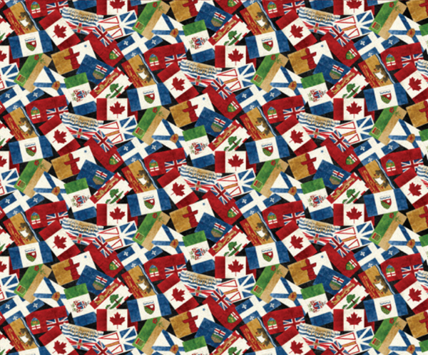 COTTON - Northcott - Itsy Bitsy Project Pieces - CANADIAN CLASSICS digital print