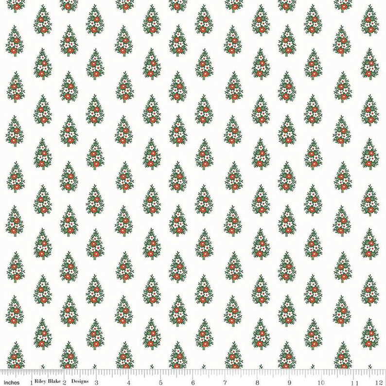 COTTON - Liberty Fabrics - A Woodland Christmas - Winter Pine