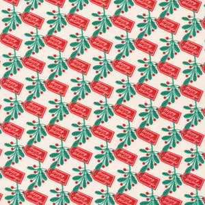 ORGANIC COTTON - Cloud 9 fabrics - Christmas Past - Happy Holidays